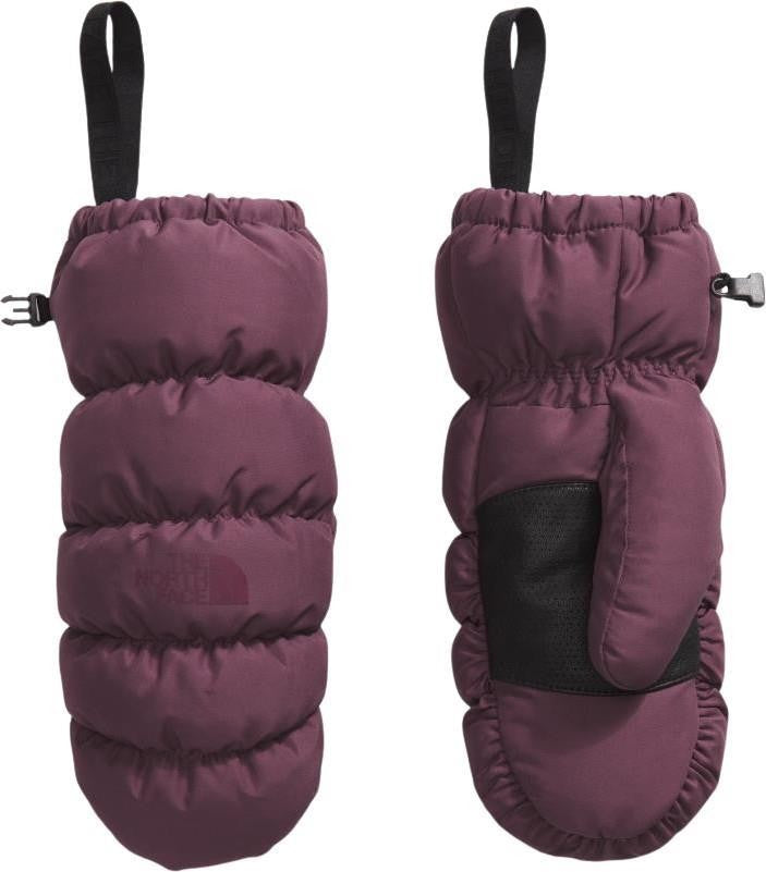 Montana Puffer Mitts - midnight mauve 1