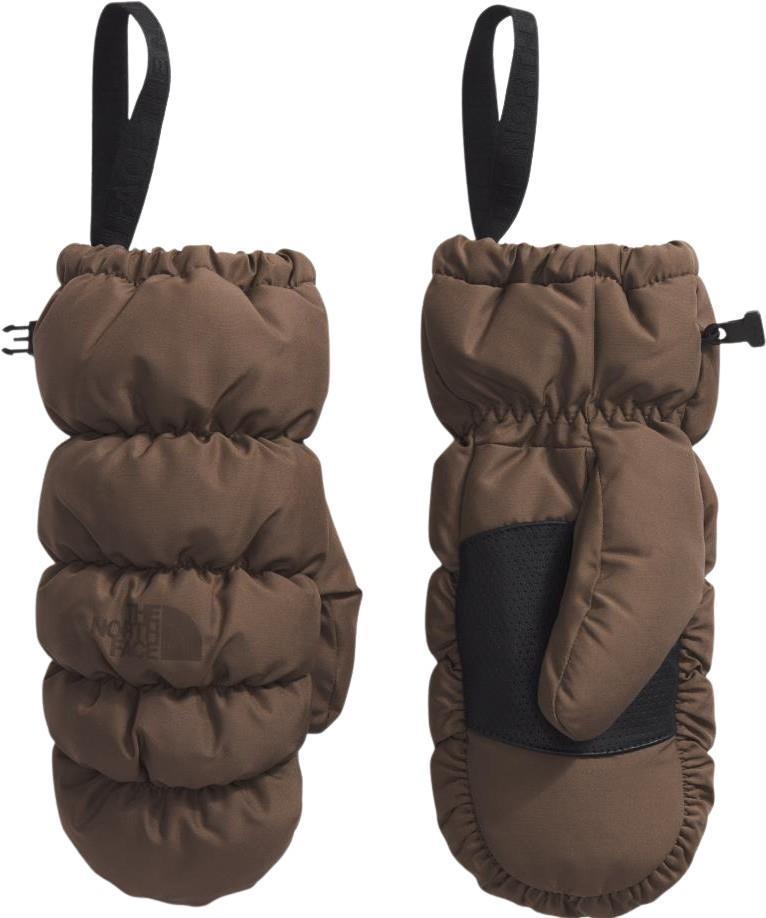 Montana Puffer Mitts - smokey brown 1