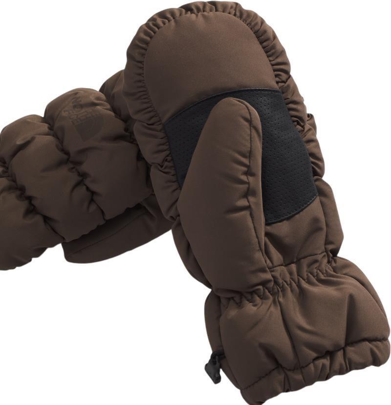 Montana Puffer Mitts - smokey brown 1