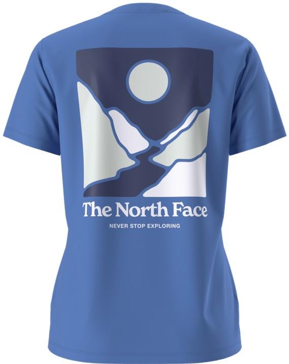 Monte Graphic SS Tee - Womens - active blue 1