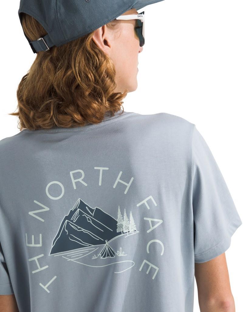 Monte Graphic SS Tee - Womens - frost grey 1