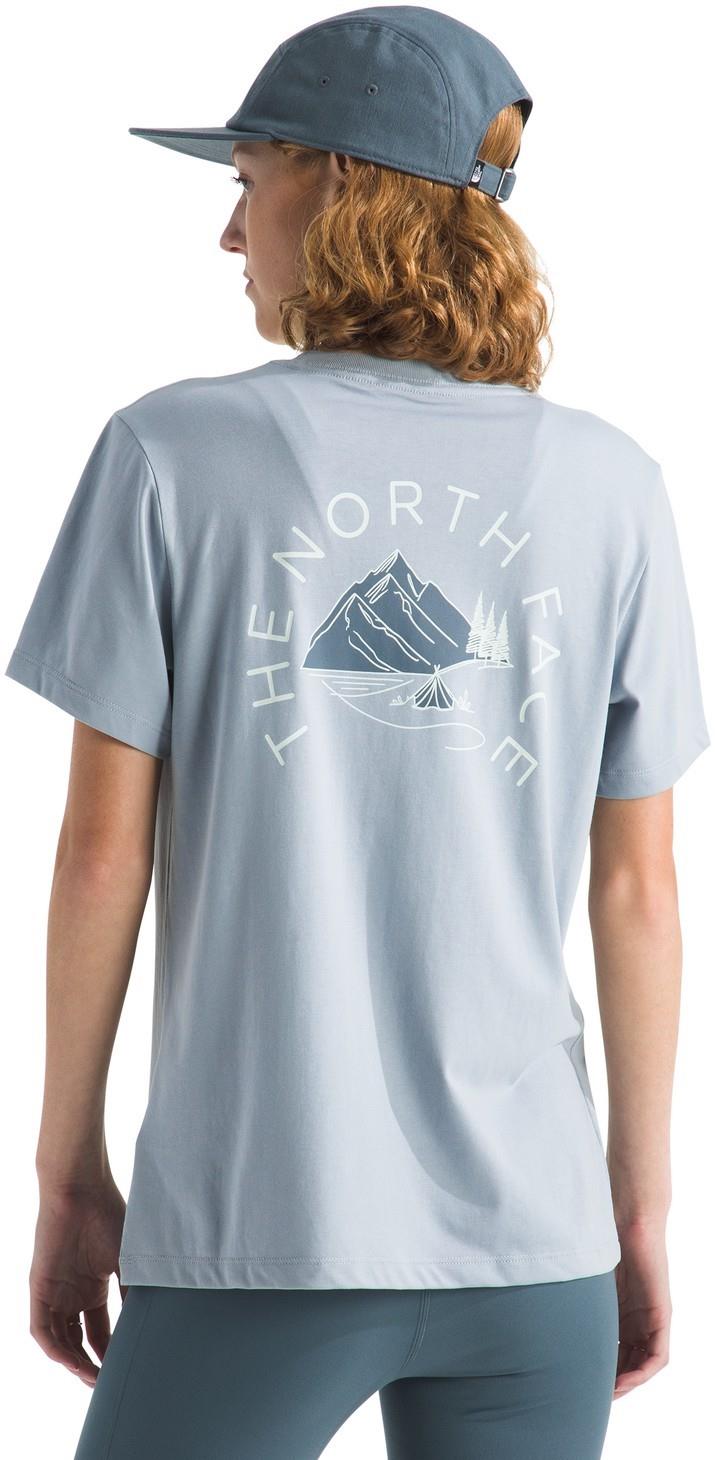 Monte Graphic SS Tee - Womens - frost grey 1