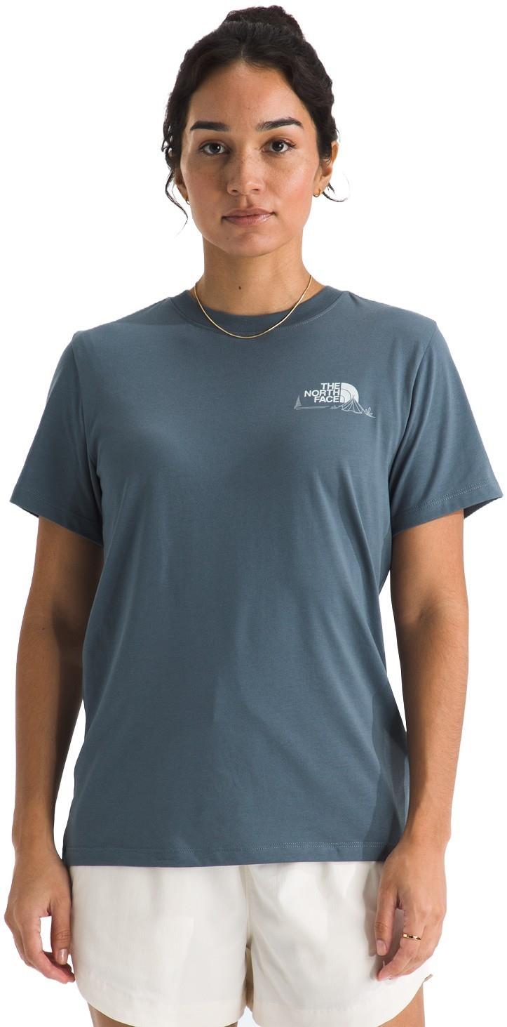 Monte Graphic SS Tee - Womens - granite grey 1