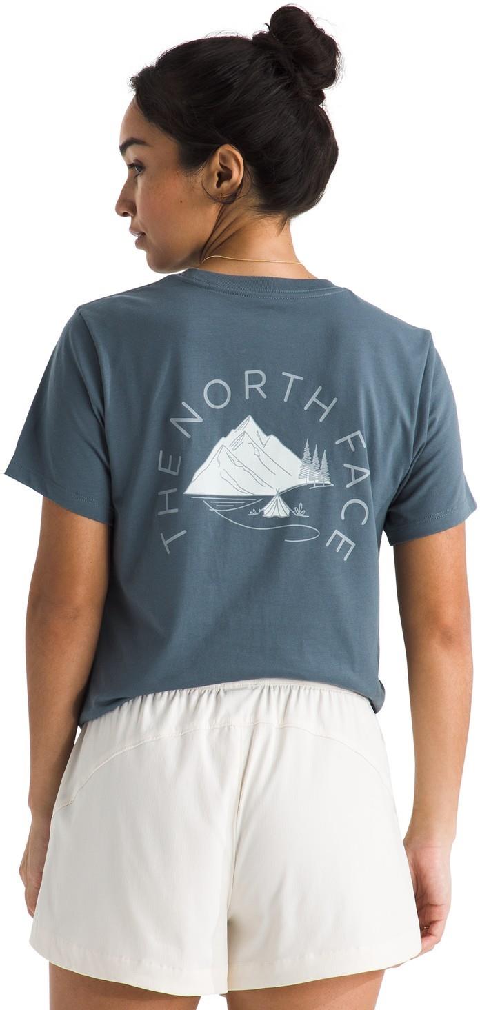 Monte Graphic SS Tee - Womens - granite grey 1
