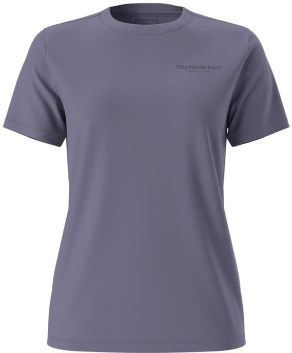 Monte Graphic SS Tee - Womens - grounded plum 1
