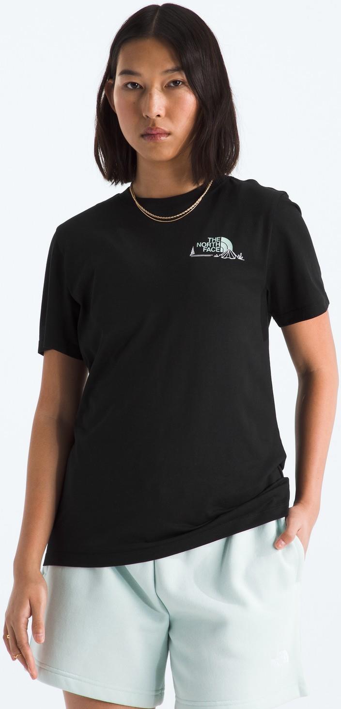 Monte Graphic SS Tee - Womens - tnf black 1