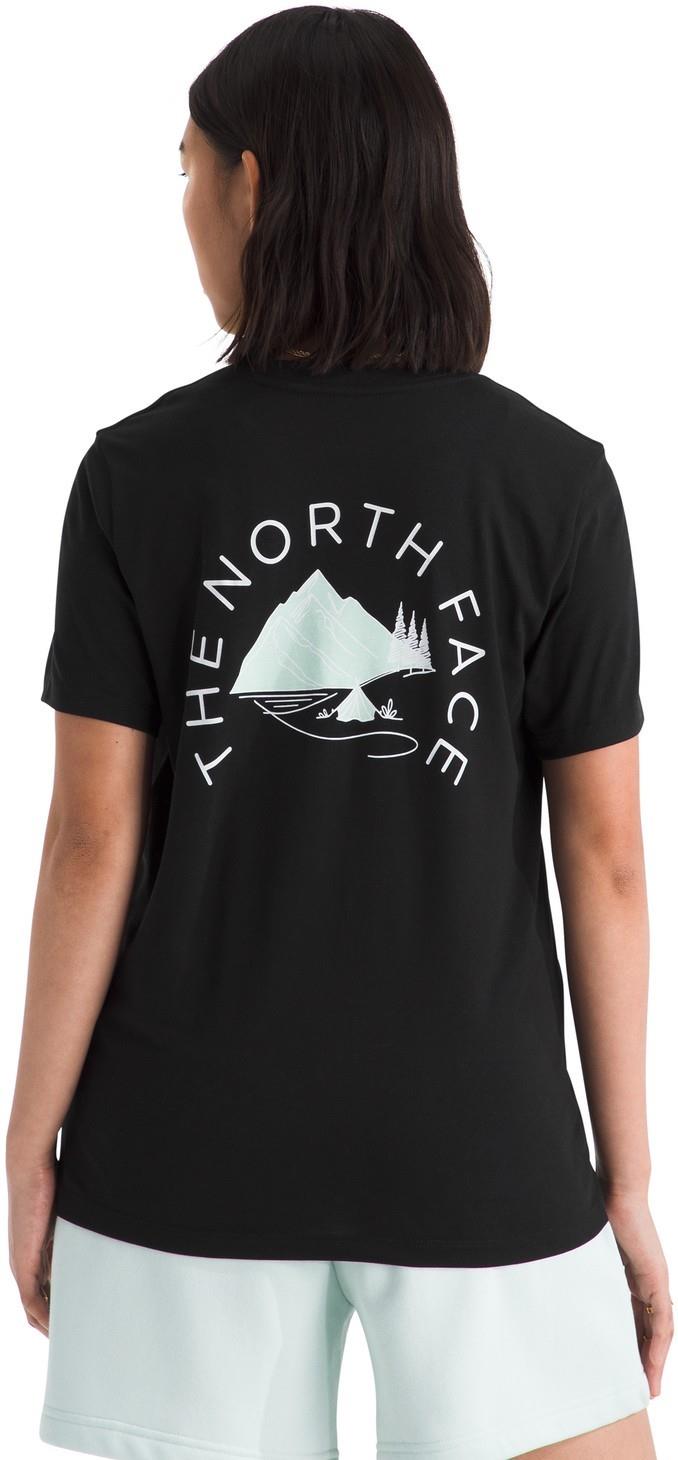 Monte Graphic SS Tee - Womens - tnf black 1