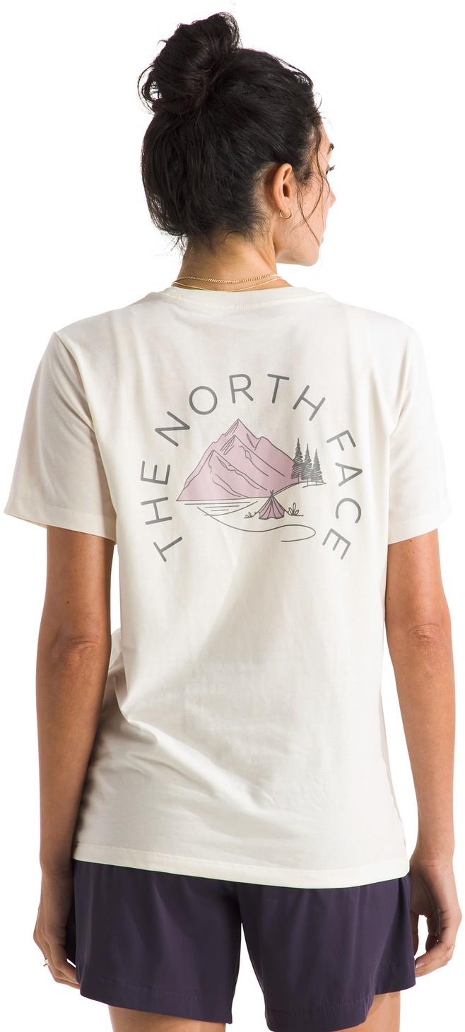 Monte Graphic SS Tee - Womens - white dune 1
