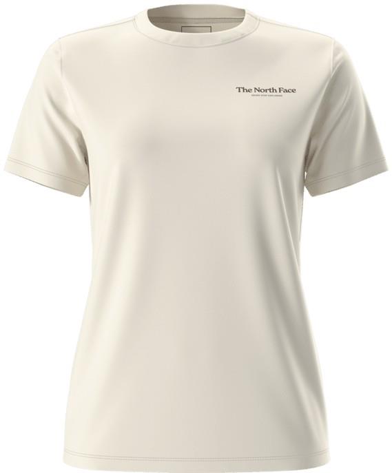Monte Graphic SS Tee - Womens - white dune 1