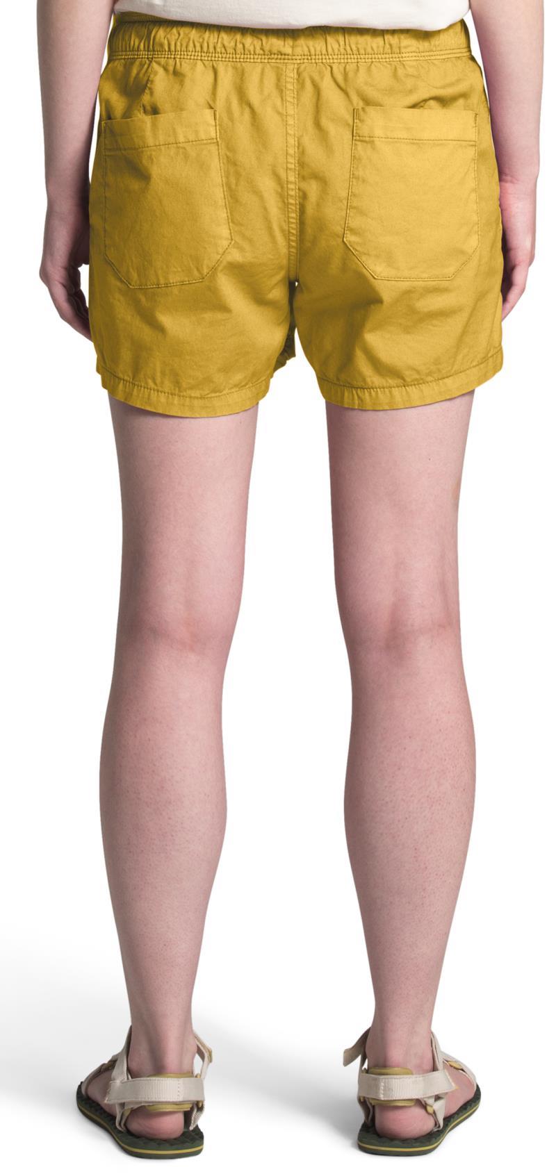 Motion Pull-On Shorts, Reg - Womens - Bamboo Yellow 2