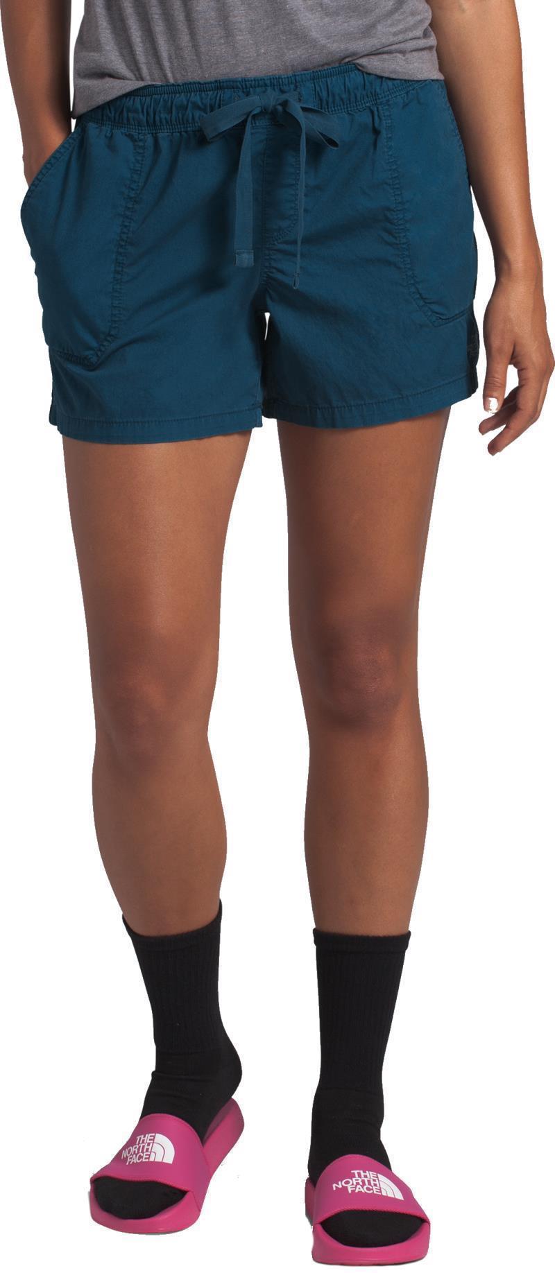 Motion Pull-On Shorts, Reg - Womens - Blue Wing Teal 1