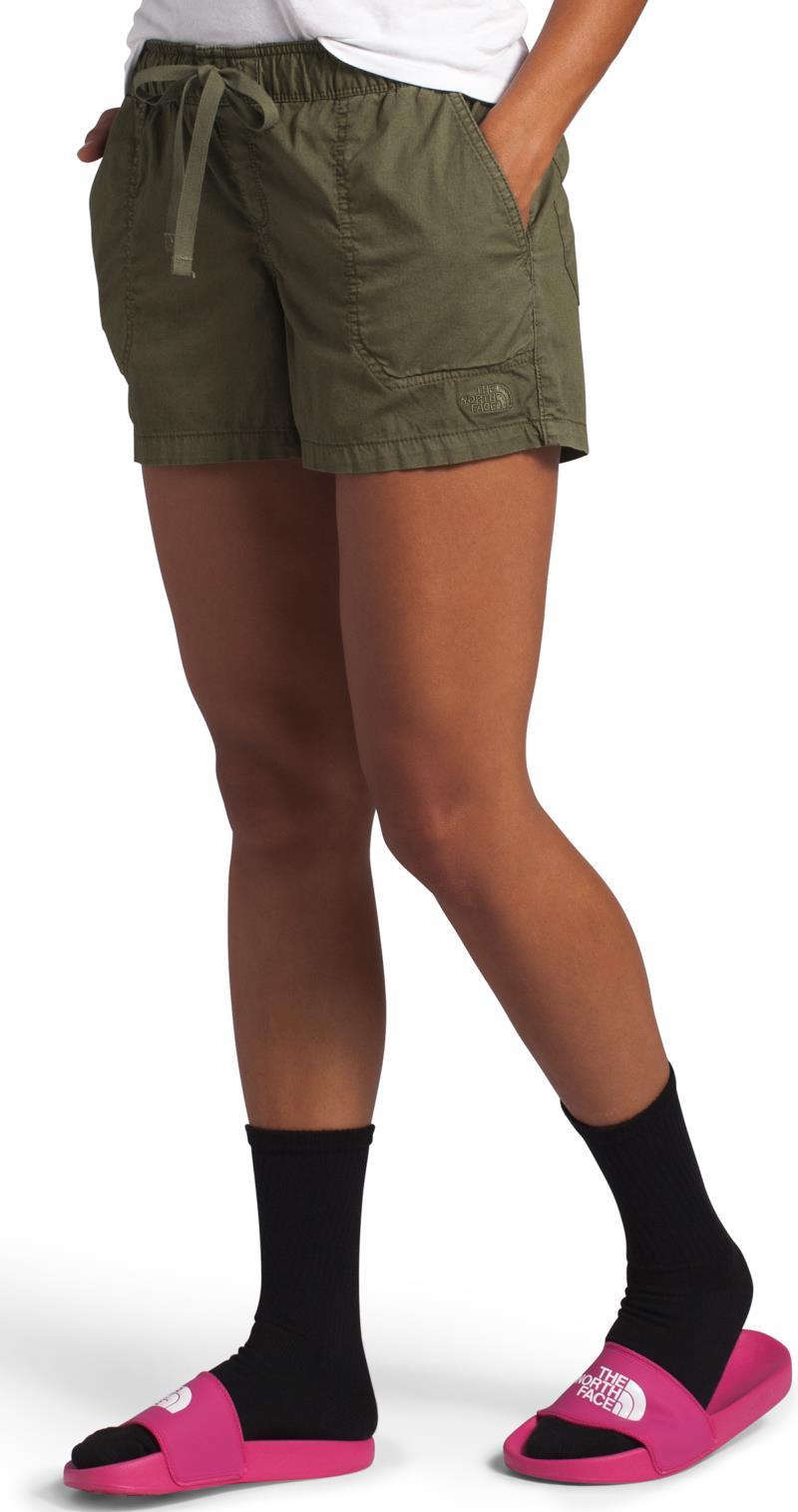 Motion Pull-On Shorts, Reg - Womens - Burnt Olive Green 3