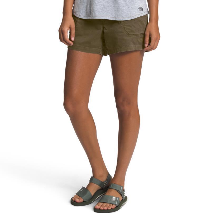 Motion Pull-On Shorts, Reg - Womens - Military Olive 1