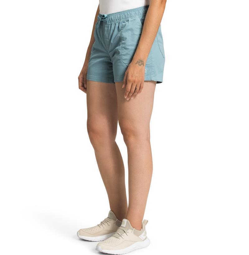 Motion Pull-On Shorts, Reg - Womens - Tourmaline Blue 1