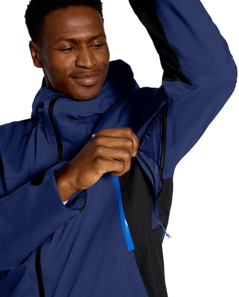 Mount Bre Jacket - Mens - bold blue / tnf black 1