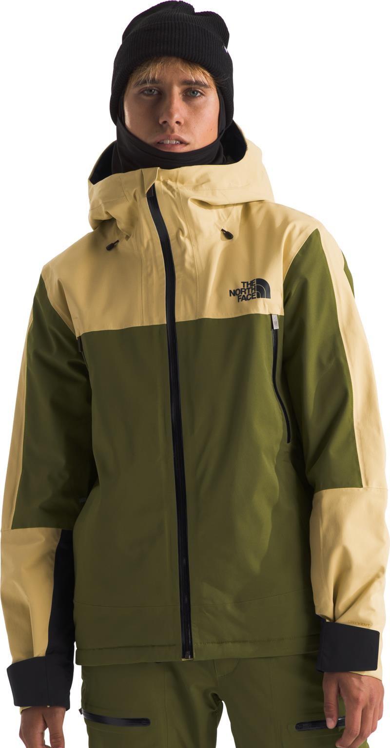 Mount Bre Jacket - Mens - forest olive / lichen gold 1