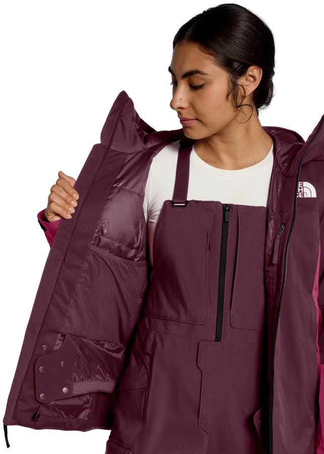Mount Bre Jacket - Womens - burgundy crush / lali guran 1