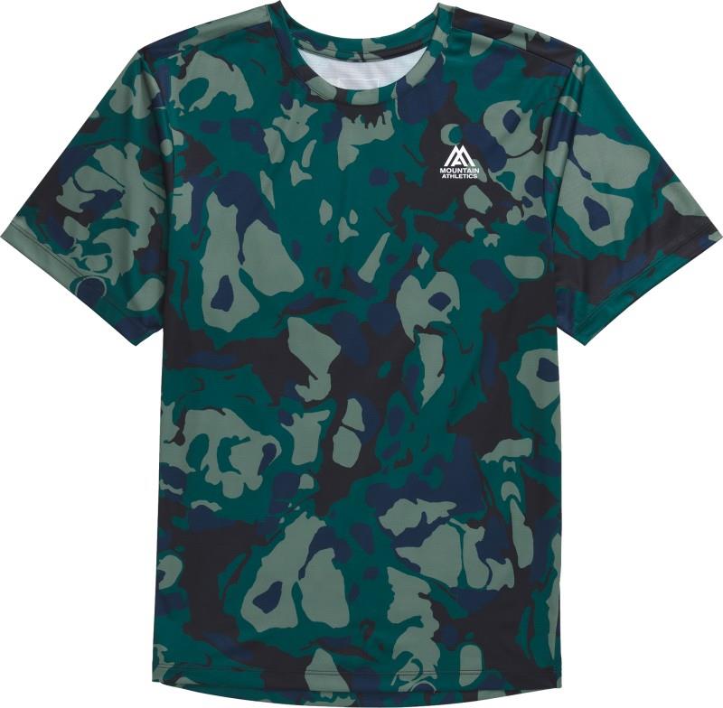 Mountain Athletics 24/7 SS Tee AOP - Mens - deep nori light show print 1