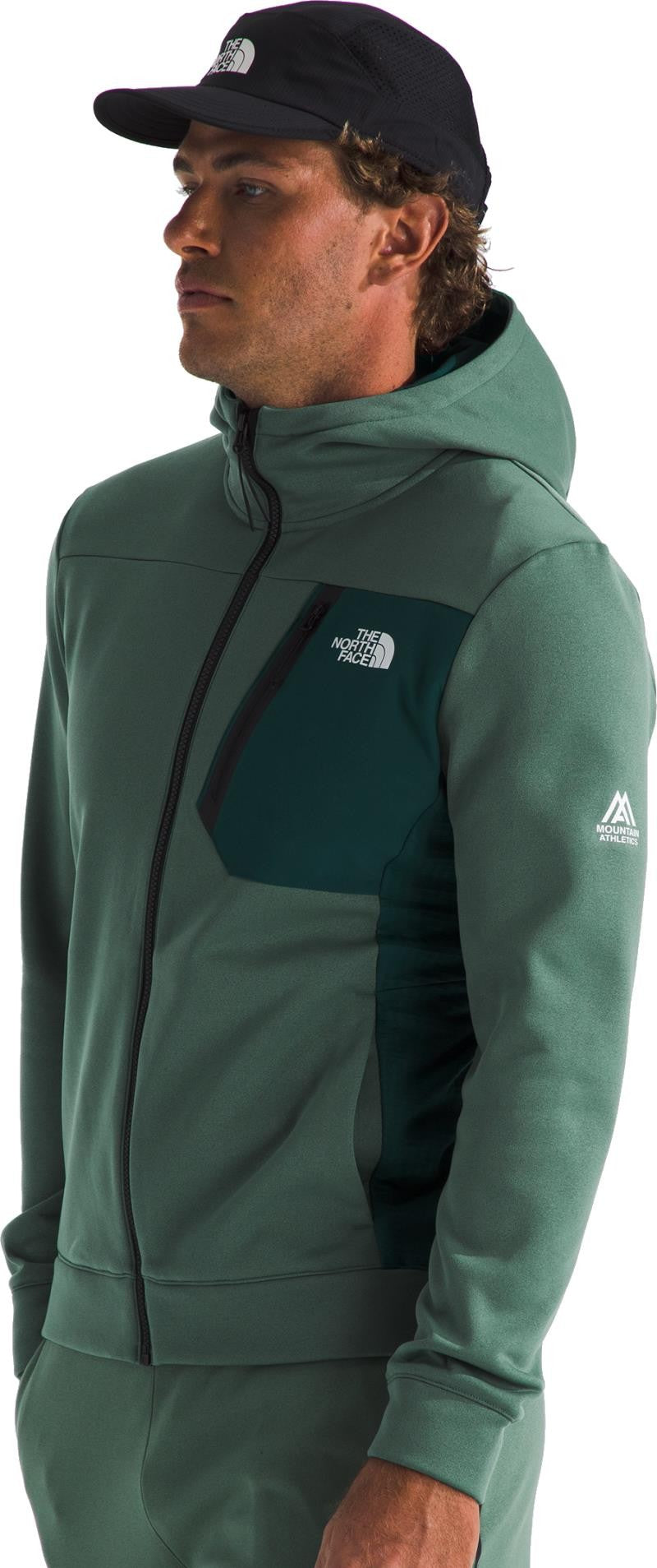 Mountain Athletics Full Zip Fleece - Mens - duck green / deep nori 1