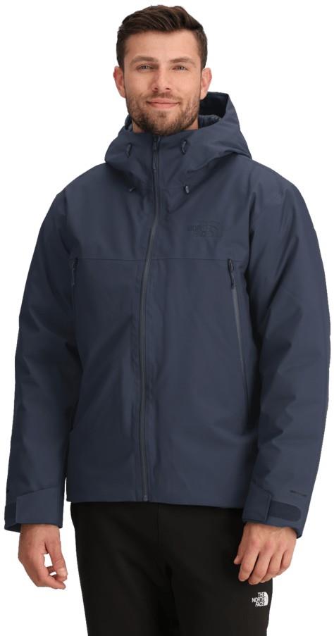 Mountain Range Down Hooded Jacket - Mens - summit navy 1