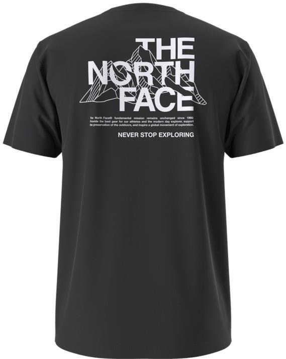 Mountain Sketch Graphic SS Tee - Mens - tnf black 1