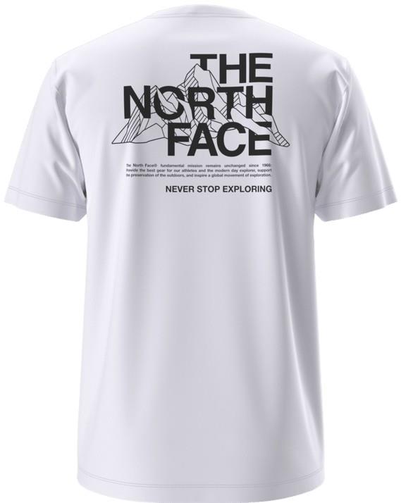 Mountain Sketch Graphic SS Tee - Mens - tnf white 1