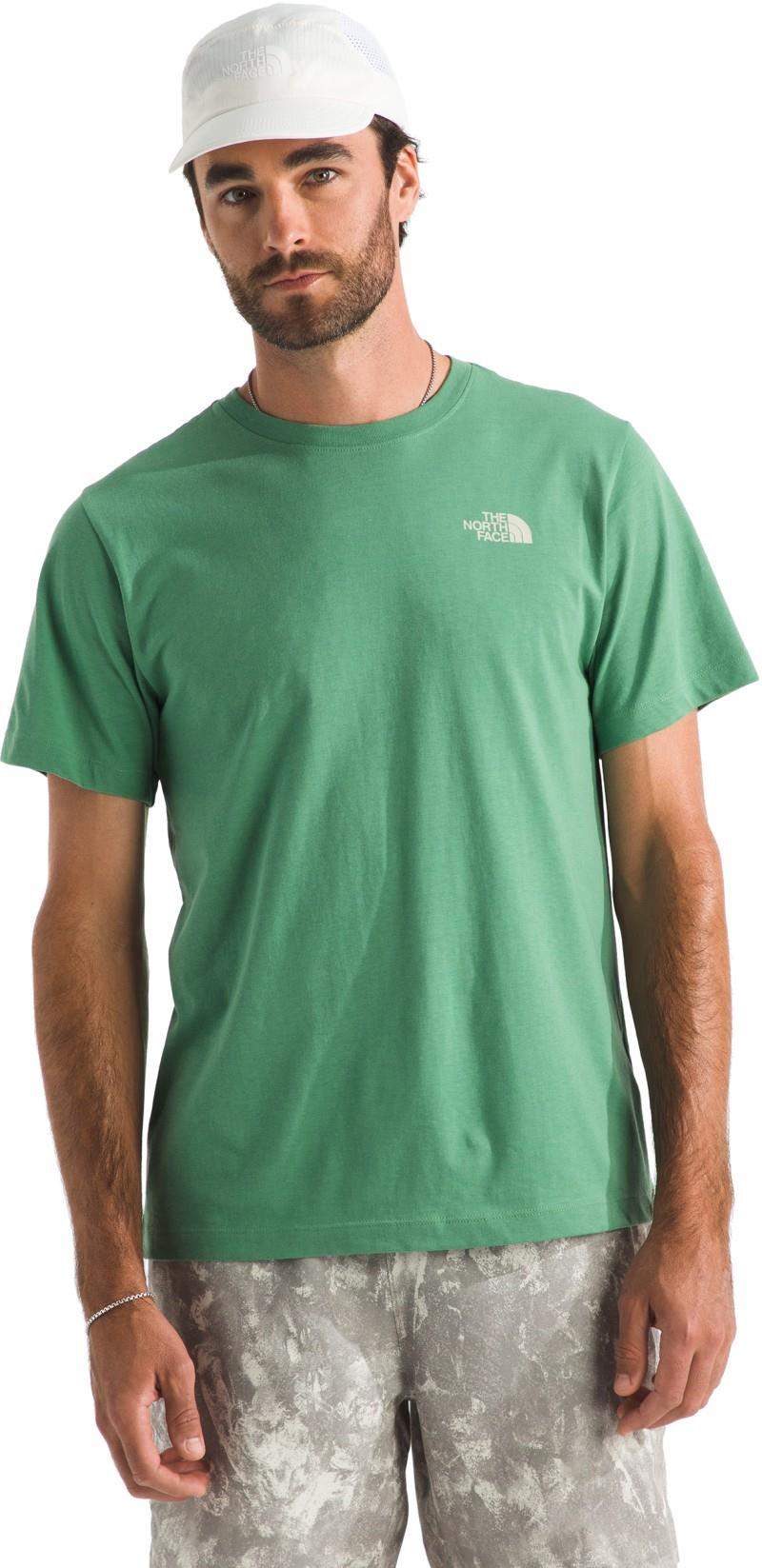 Mountain Stamps SS Tee - Mens - dimmed algae 1