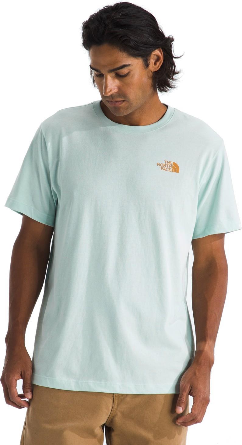 Mountain Stamps SS Tee - Mens - opal frost 1
