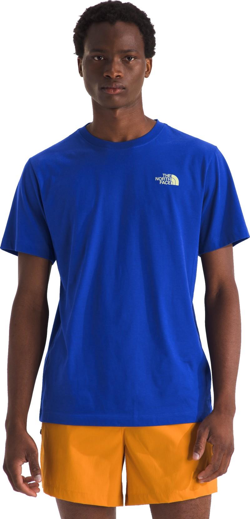 Mountain Stamps SS Tee - Mens - tnf blue 1