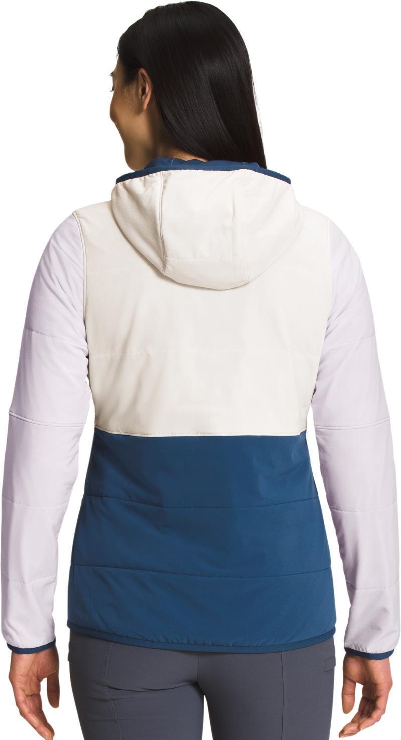 Mountain Sweatshirt Hoodie - Womens - gardenia white / lavender fog / shady blue 1