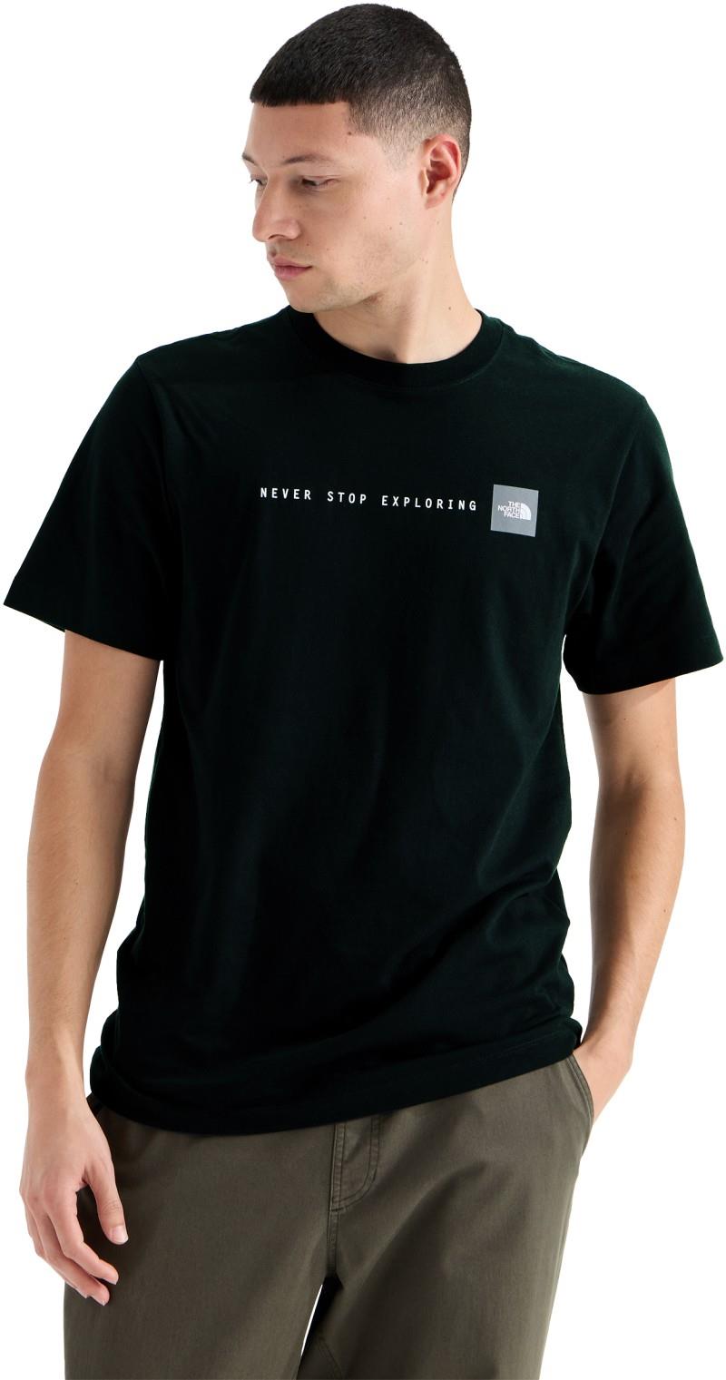 NSE Graphic SS Tee - Mens - tnf black / tnf white 1