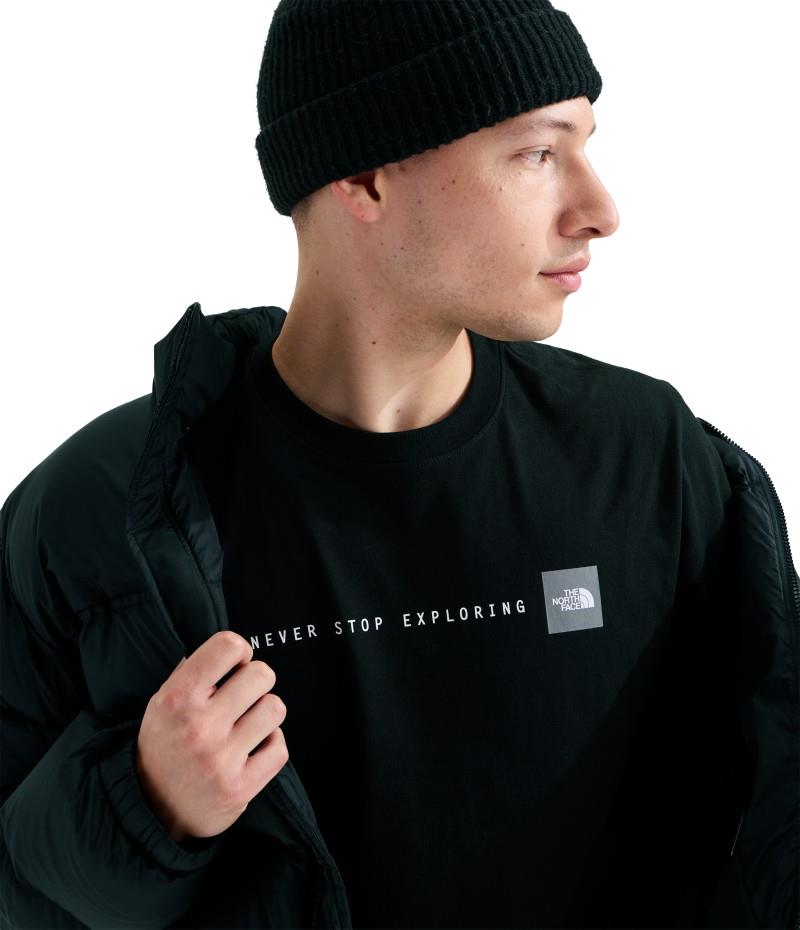 NSE Graphic SS Tee - Mens - tnf black / tnf white 1