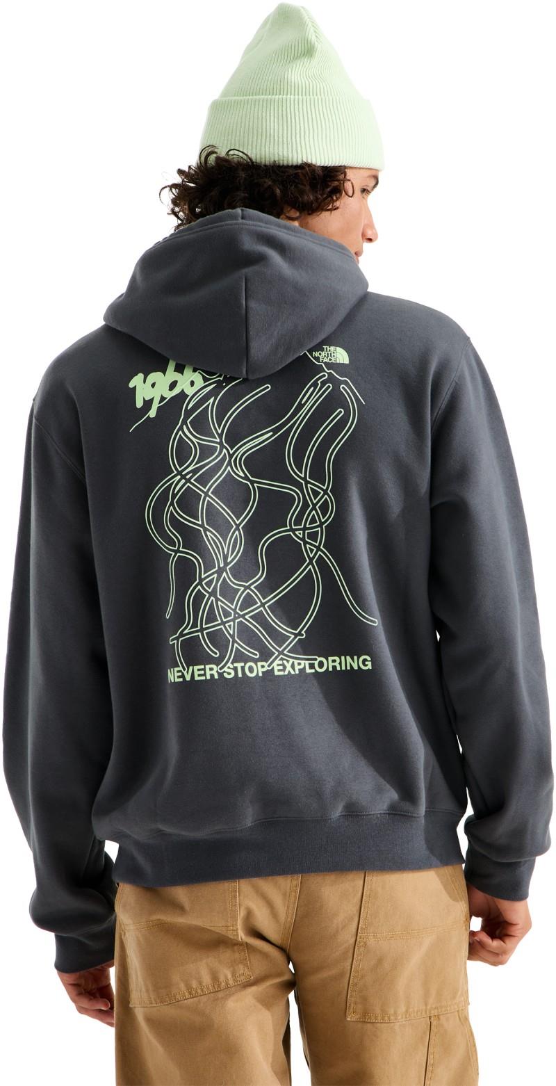 NSE Slopes Graphic Hoodie - Unisex - anthracite grey 1