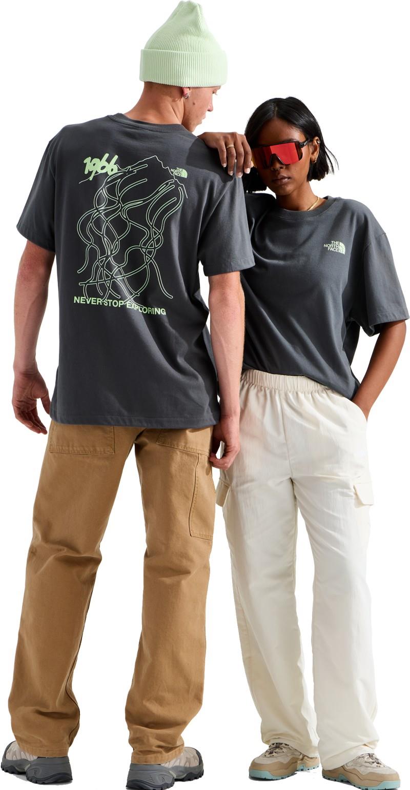 NSE Slopes Graphic SS Tee - Unisex - anthracite grey 1