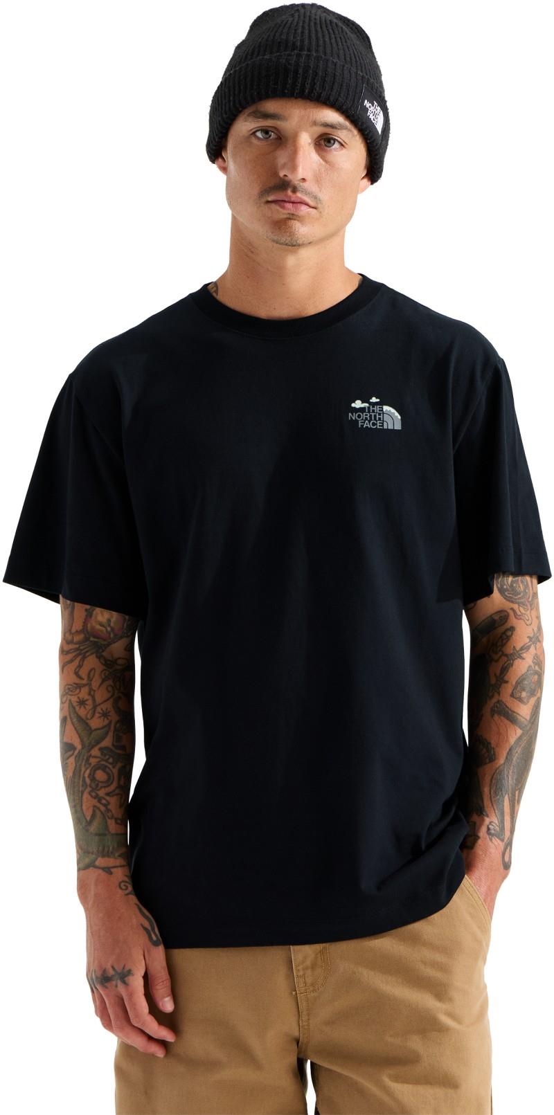 Nat High Society Graphic SS Tee - Unisex - tnf black 1