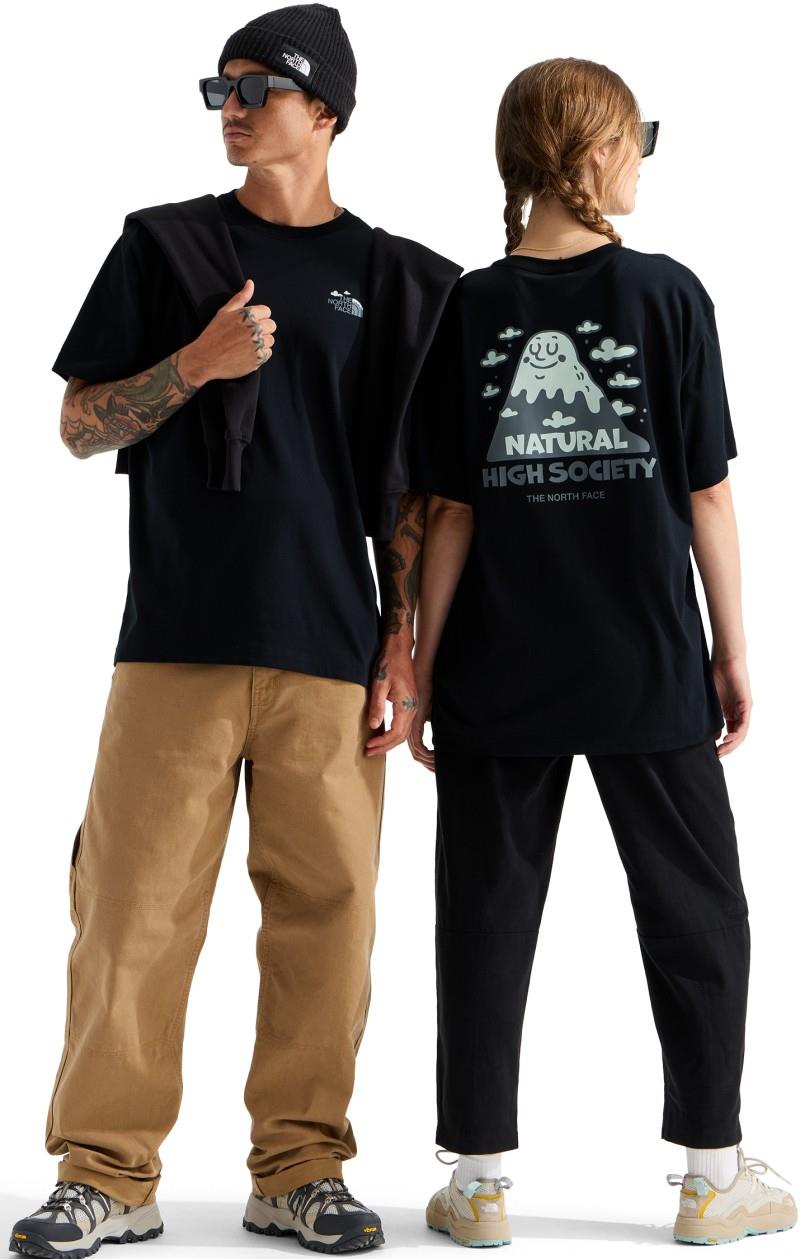 Nat High Society Graphic SS Tee - Unisex - tnf black 1