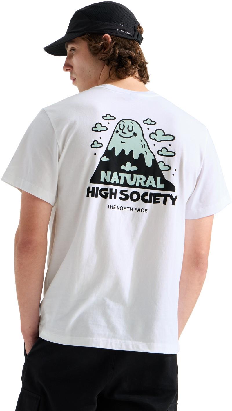 Nat High Society Graphic SS Tee - Unisex - tnf white 1