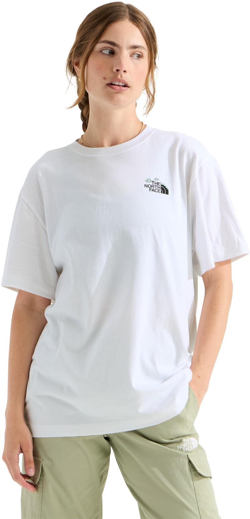 Nat High Society Graphic SS Tee - Unisex - tnf white 1