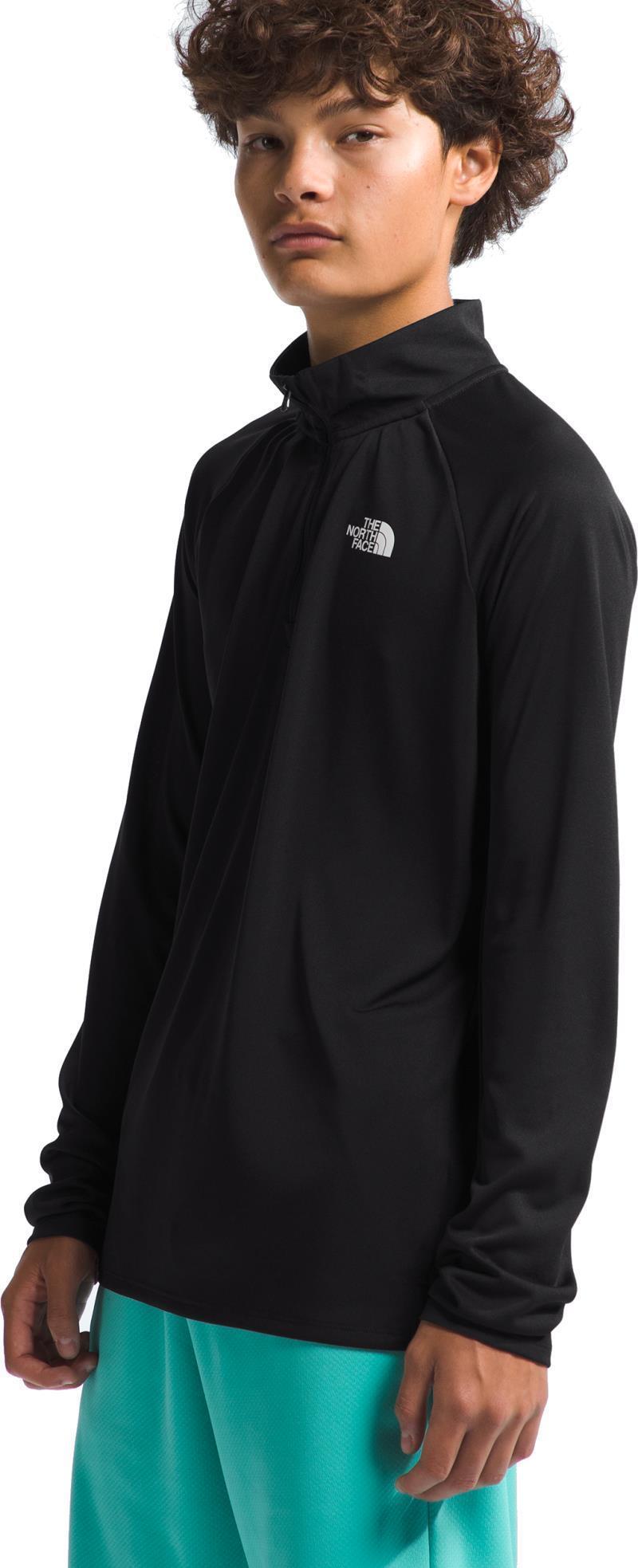 Never Stop 1/4 Zip - Teen - tnf black 1