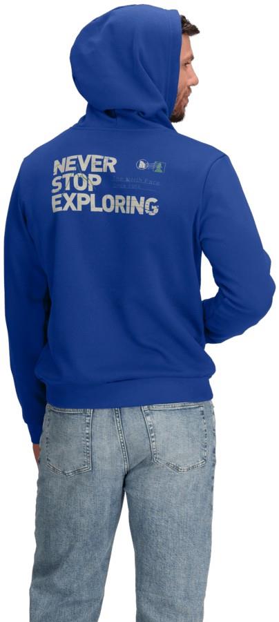 Never Stop Postcard Hoodie - Mens - tnf blue 1