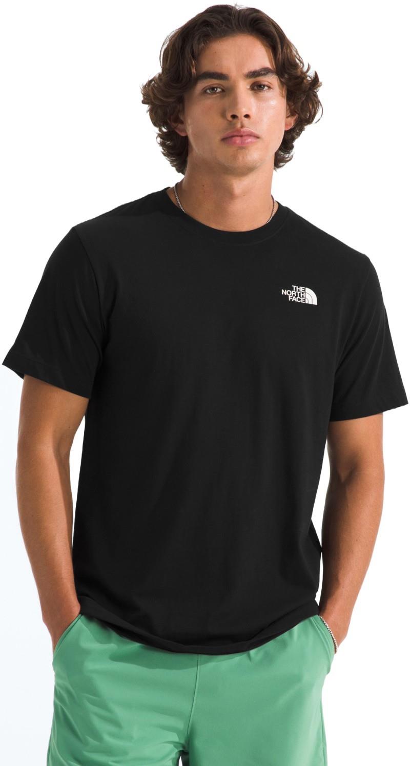 Never Stop Postcard SS Tee - Mens - tnf black 1