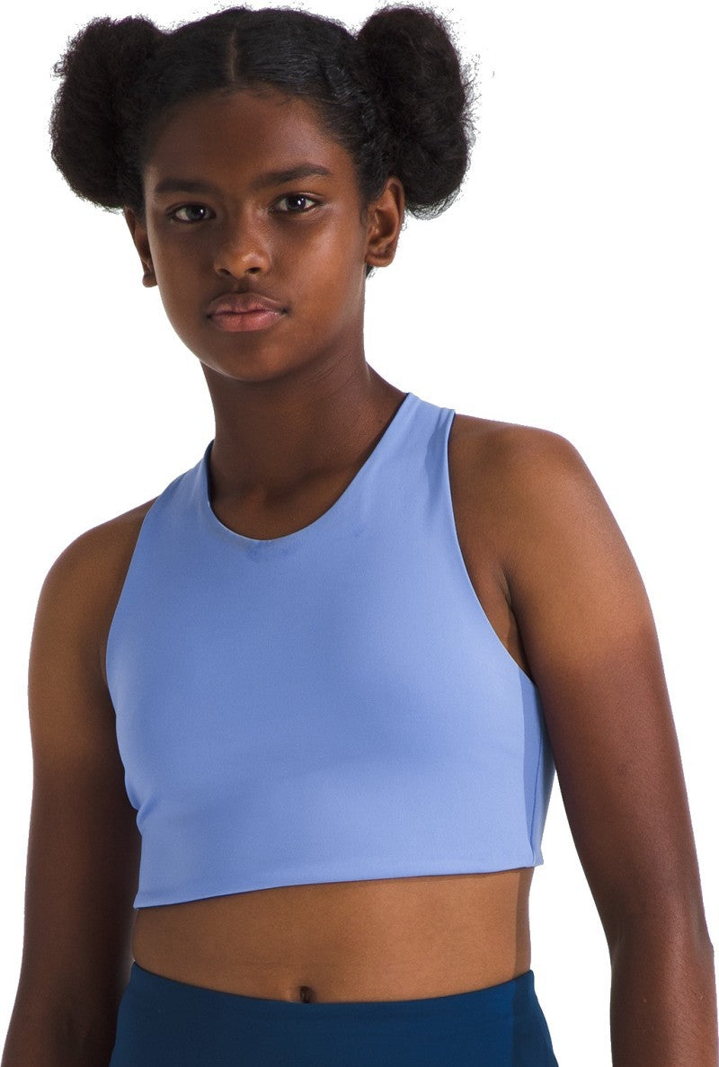 Never Stop Reversible Tanklette - Girls - estate blue / virtual blue 1