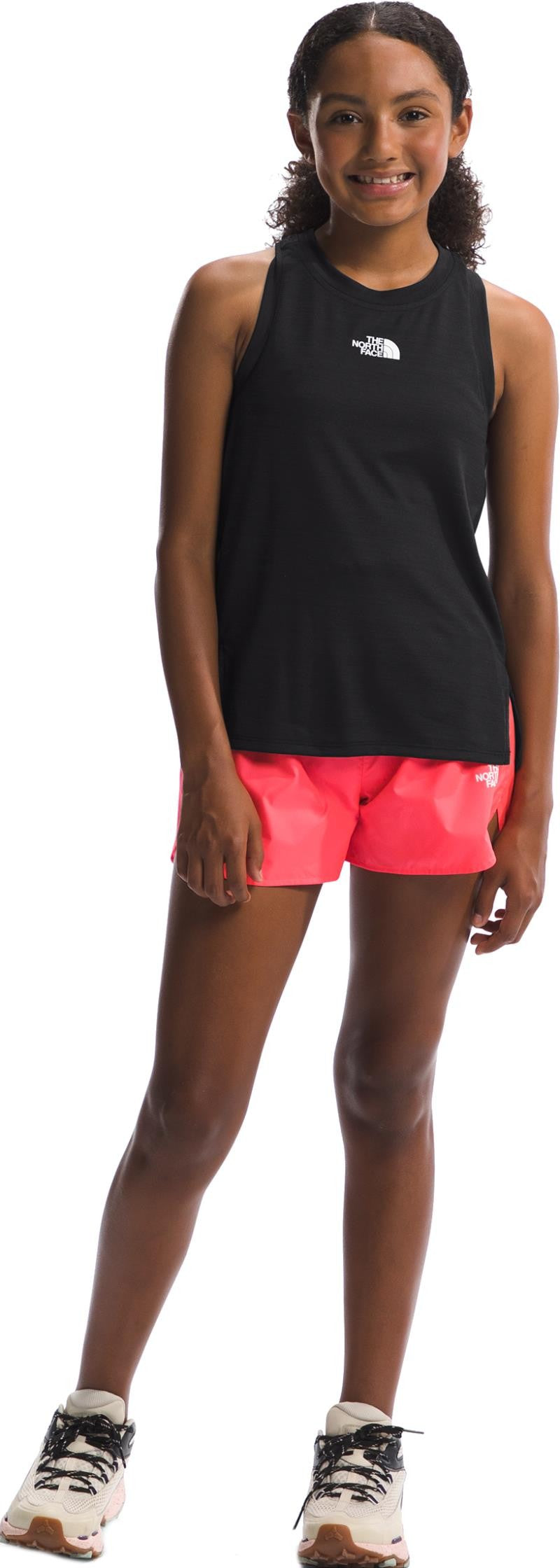 Never Stop Tank - Girls - tnf black 1