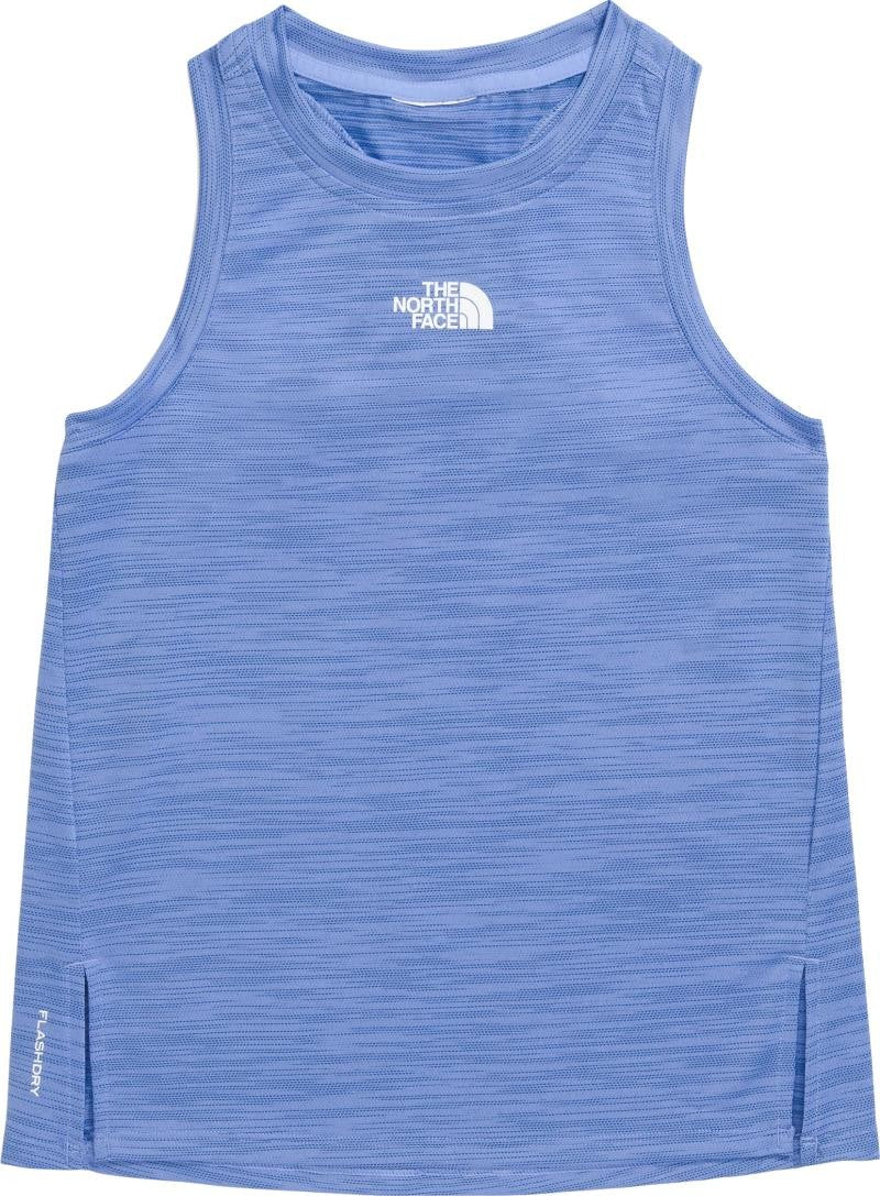 Never Stop Tank - Girls - virtual blue heather 1