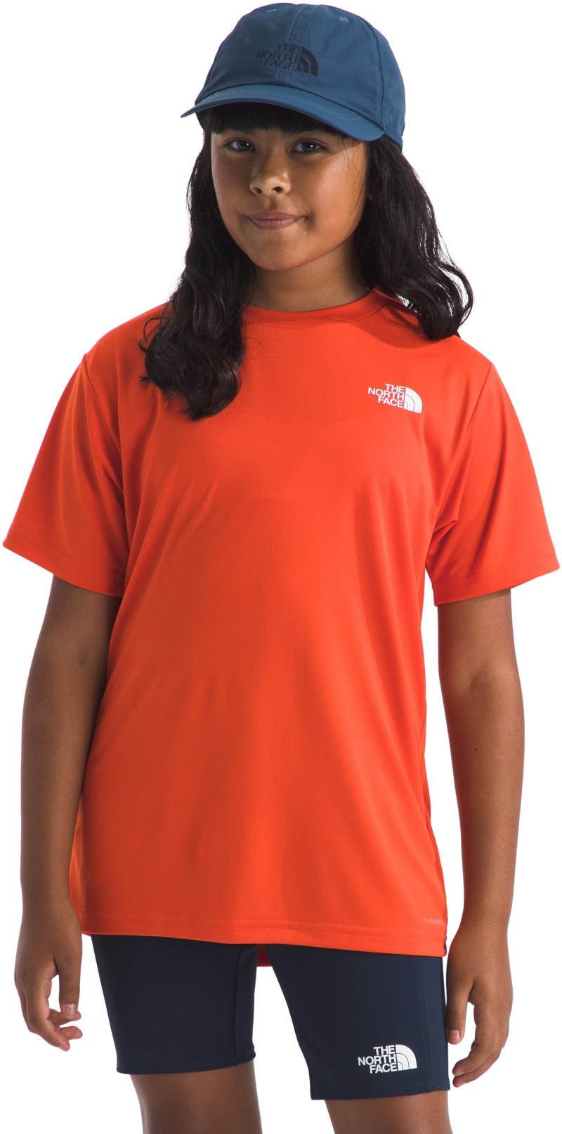 New 24/7 SS Tee - Teen - lava red 1