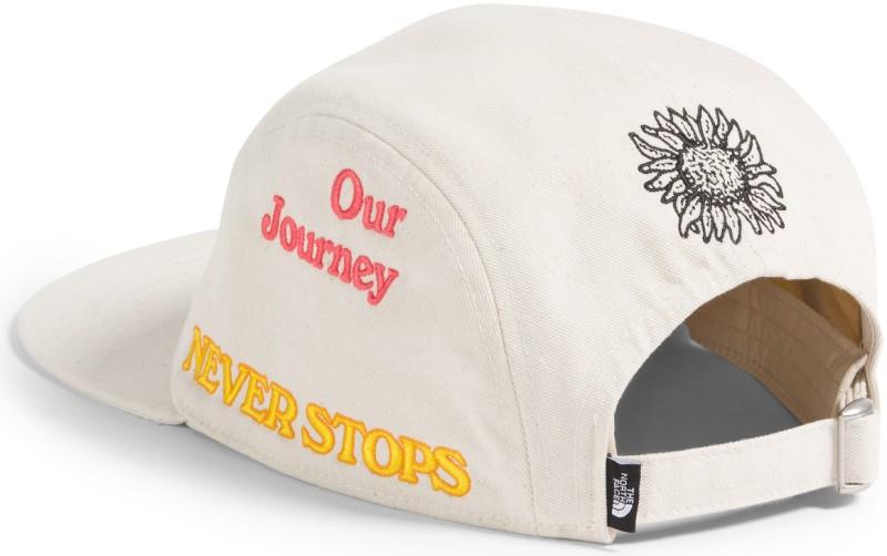 Norm Camp Hat - white dune / raw undyed / graphics 1