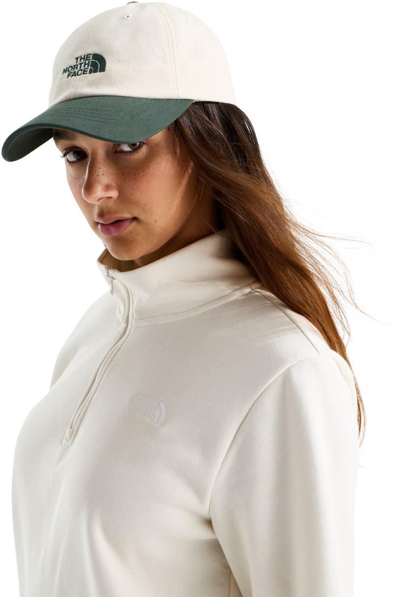 Norm Hat - bottle green / white dune 1