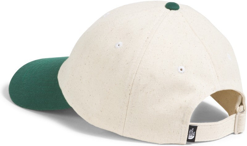 Norm Hat - hunter green / white dune 1