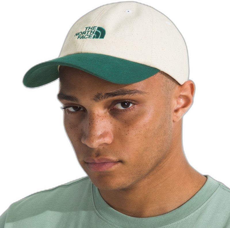 Norm Hat - hunter green / white dune 1
