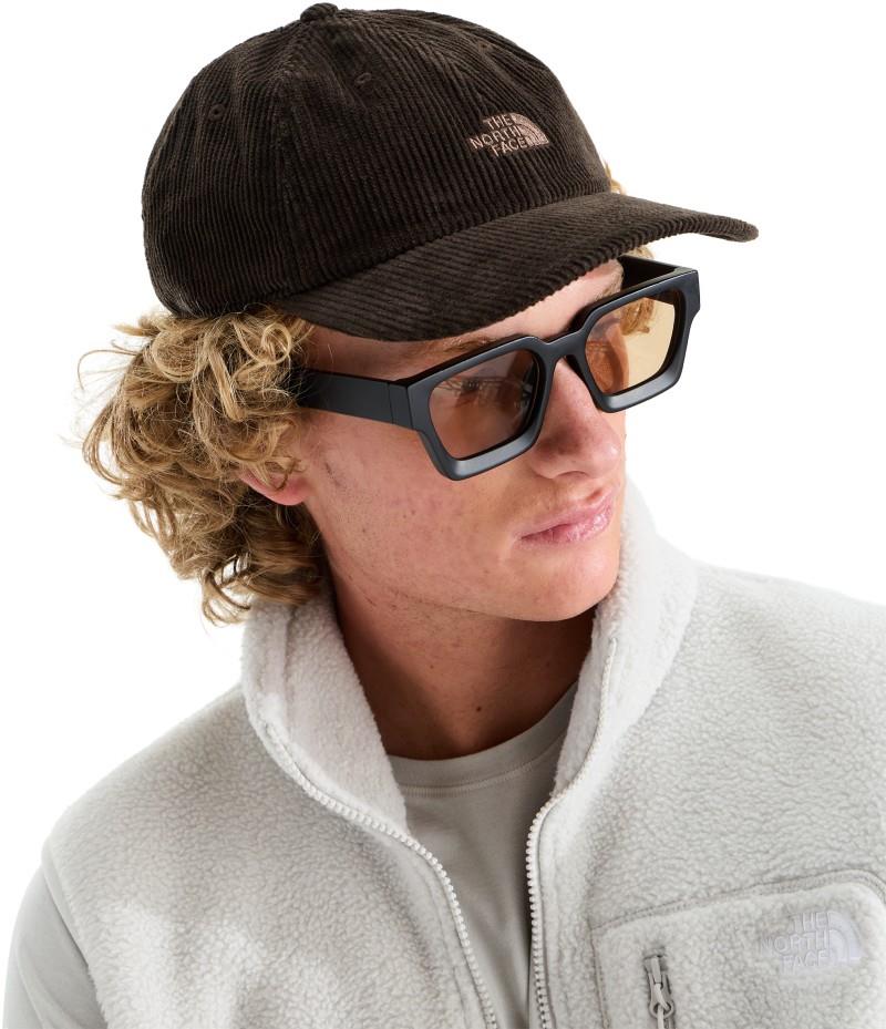 Norm SE Hat - dark chestnut / corduroy 1